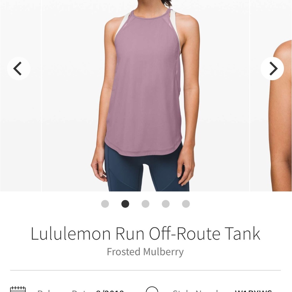 Lululemon Run Off-Route Tank